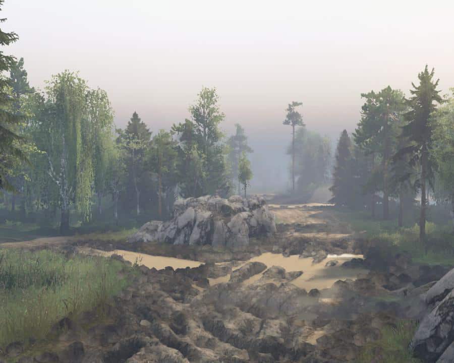 Spintires - Balda Map V1.0