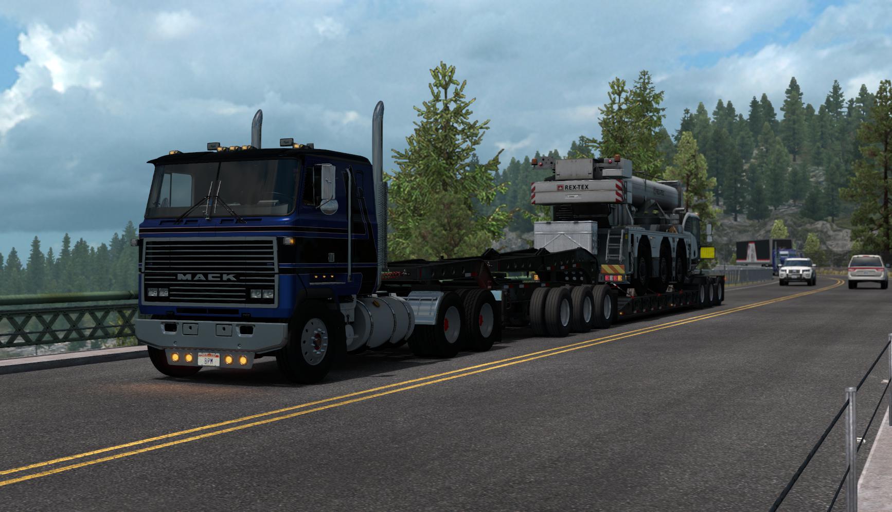 ATS - SCS Lowboy Ownable V2.0 (1.36.x)