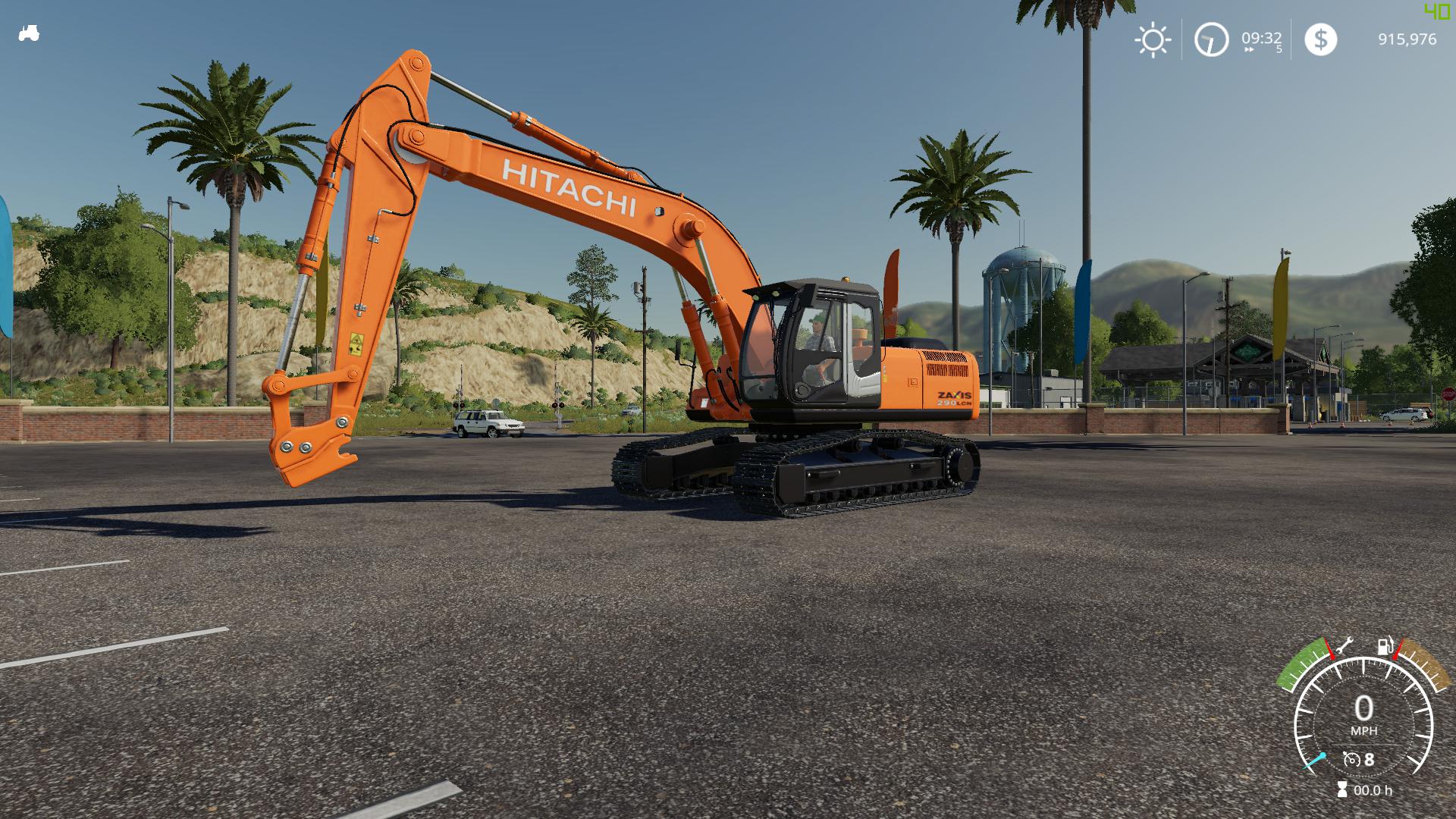 FS19 - My Edit of The Hitachi ZX290LC V2.0
