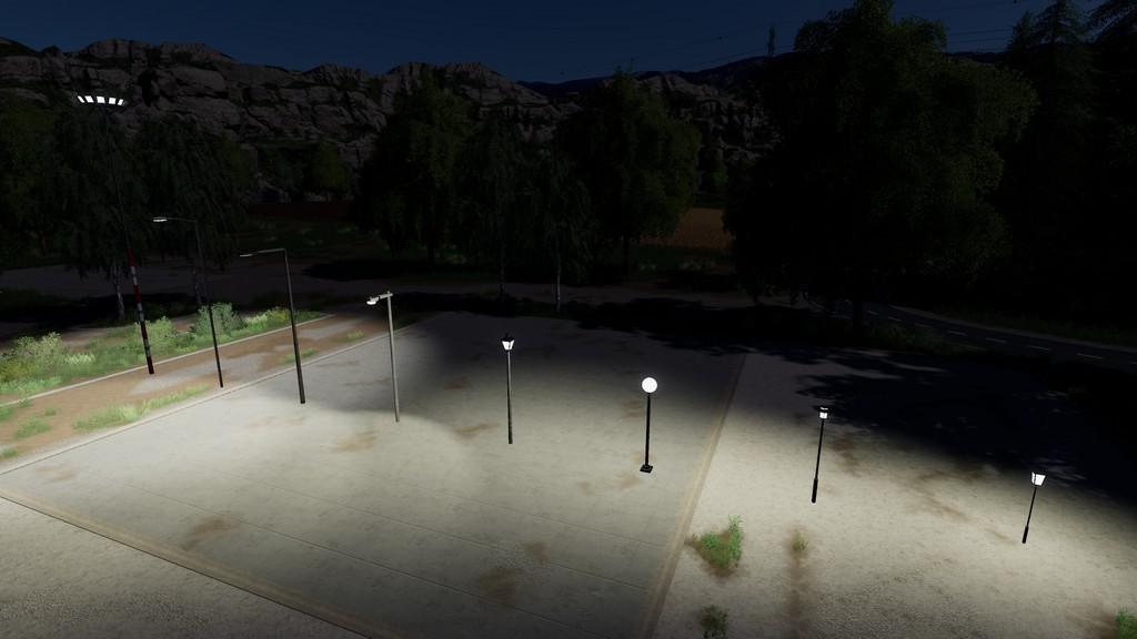 FS19 - Flood - And Streetlights Set V1.1