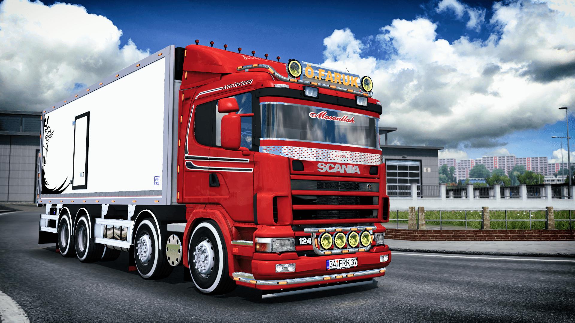 ETS2 - Scania 124G 360 Thermo Truck V2.0 (1.37.x)
