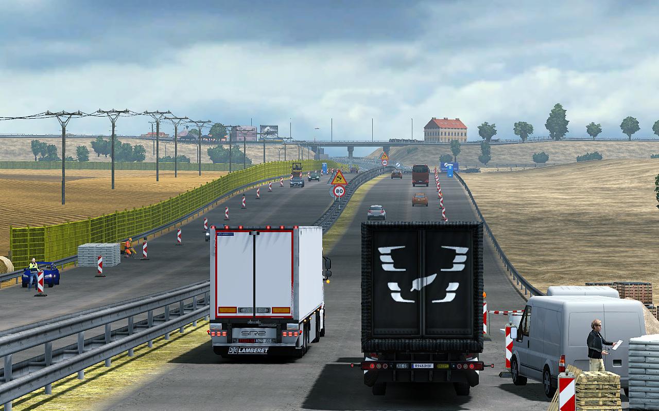 ETS2 - Improved Traffic Density Mod (1.35.X)