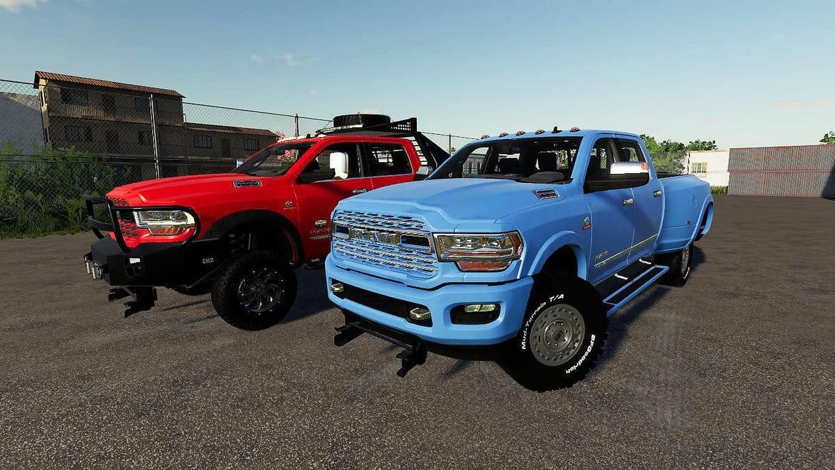 FS19 - 2019 Ram 3500 EMR Offroad Addition V1.0