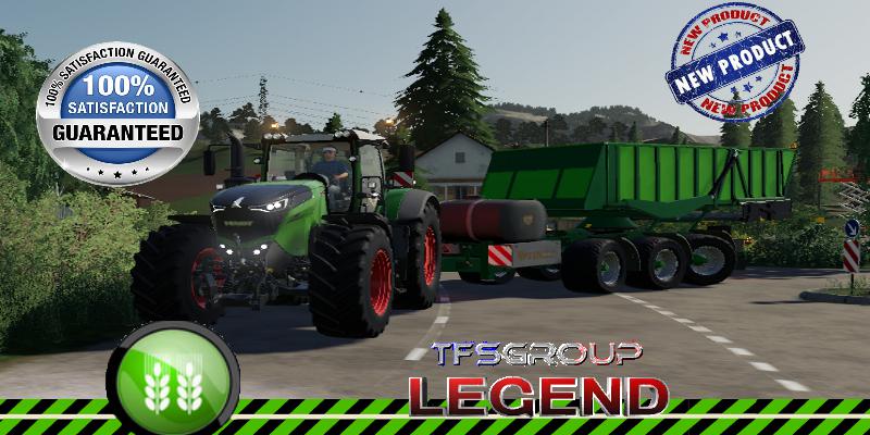 FS19 - Fendt Big Overloading Trailer V1.0.0.3