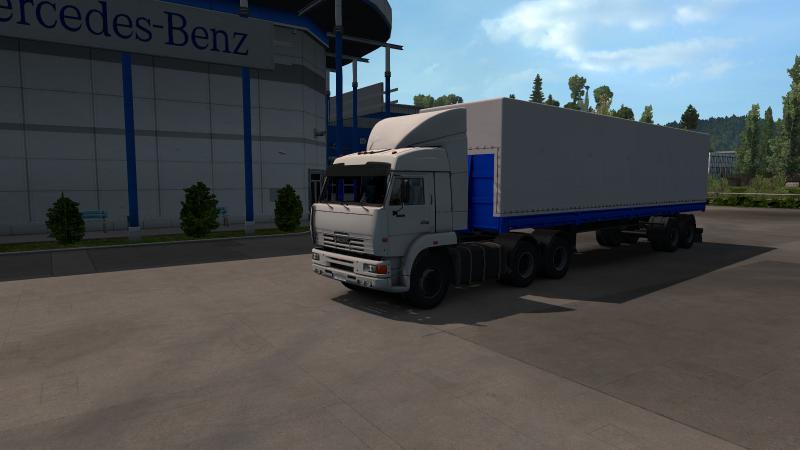 ETS2 - Kamaz 54-64-65 Truck (1.36.x)