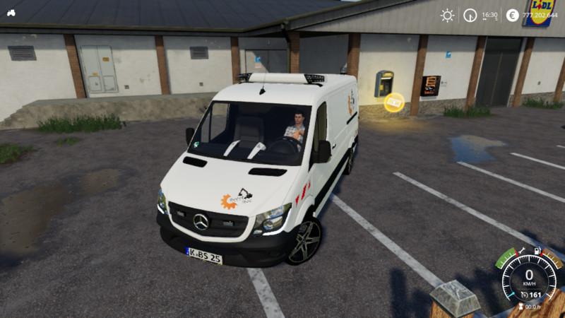 FS19 - Mercedes Sprinter 2014 Bauhof-Stani V2.0