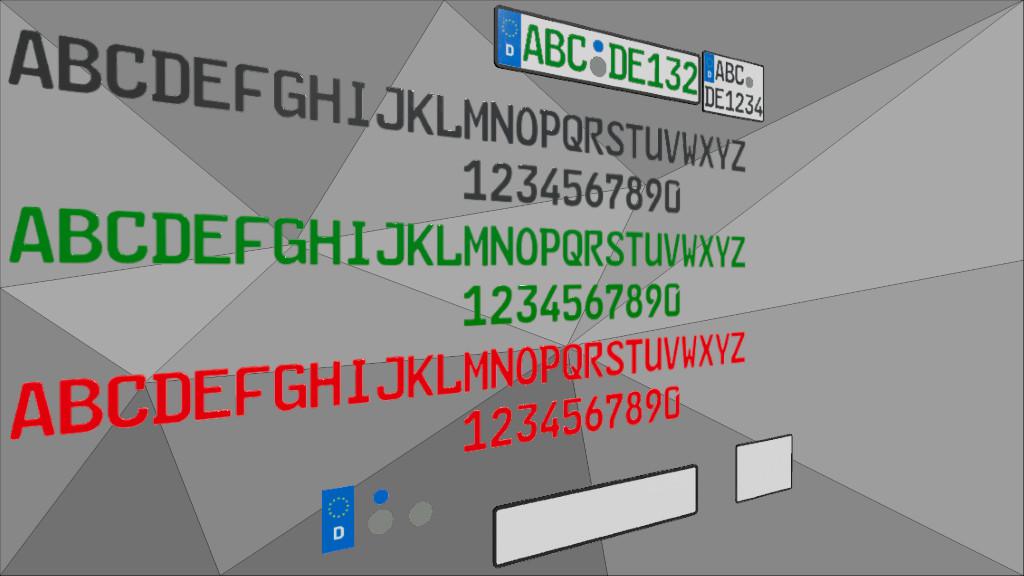 FS19 - Simple License Plate Building Kit V1.0
