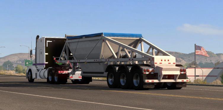 ATS - Ownable SCS Bottom Dump Trailer V1.0 (1.36.x)