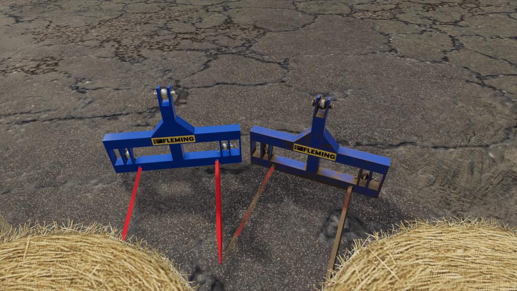 FS19 - Fleming Bale Spike V1.0