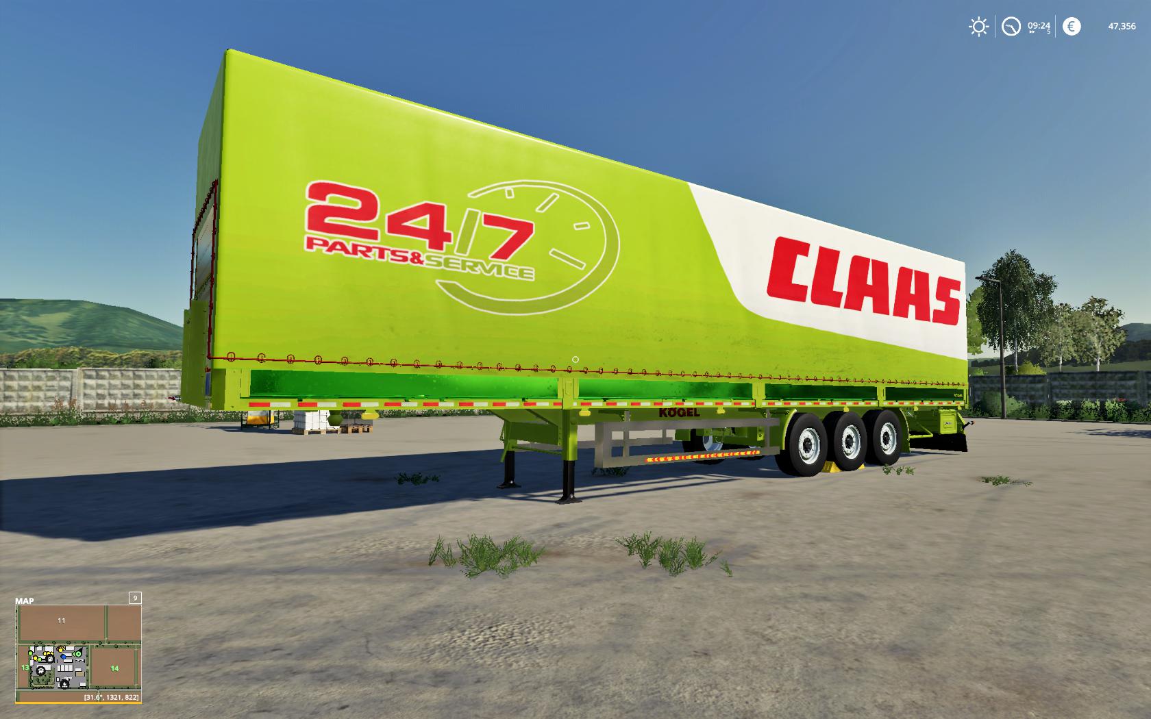 FS19 - Kogel Autoloader Supports More Palets V2.1
