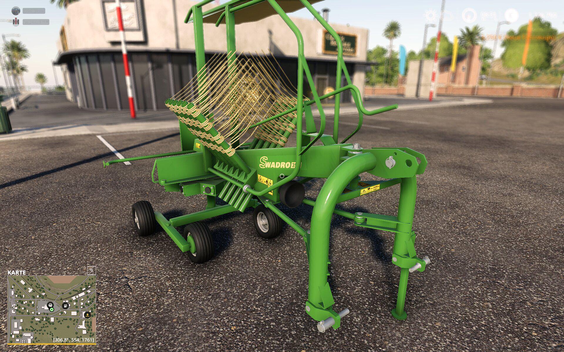 FS19 - Krone Swadro 395 V1.0