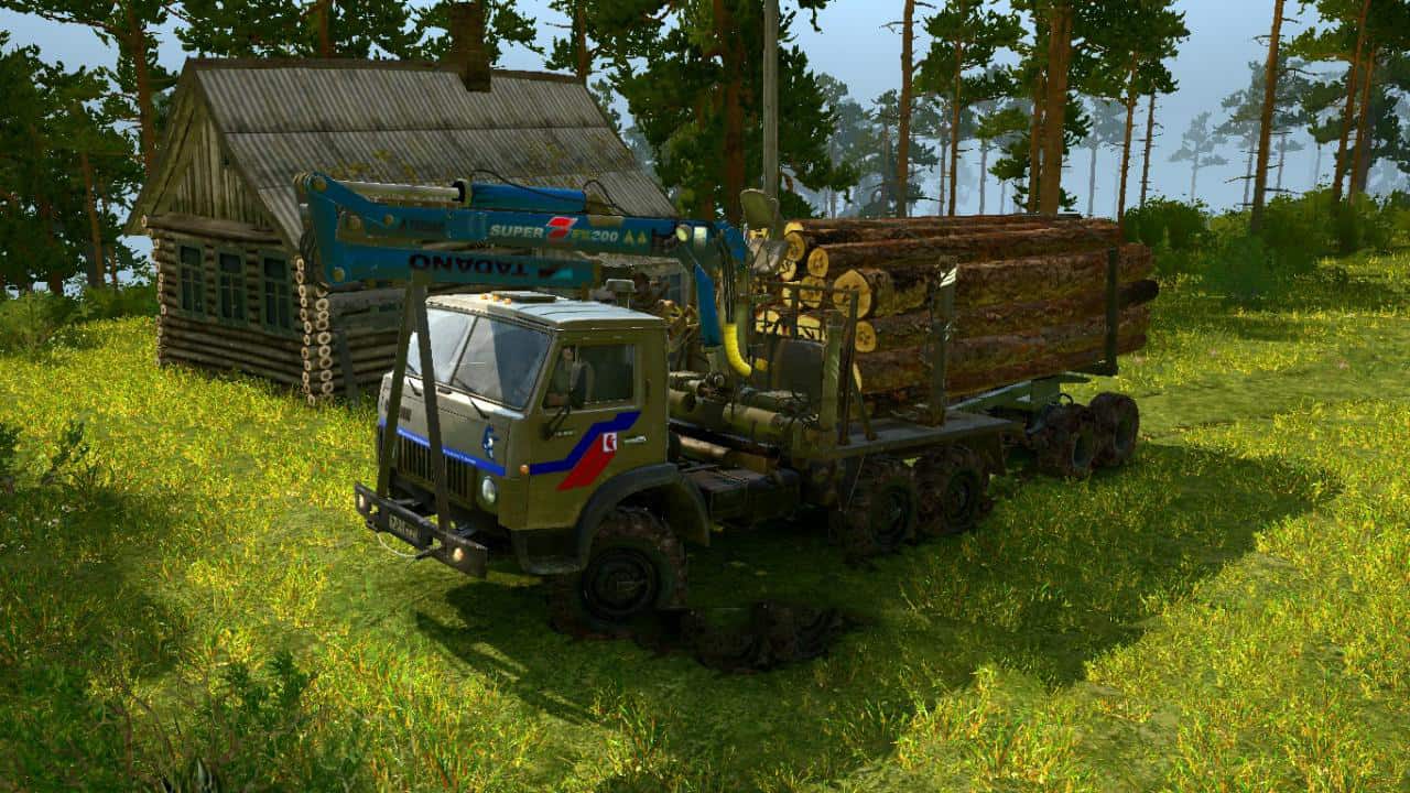 Spintires:Mudrunner - Rock Creek Crossing Map V1