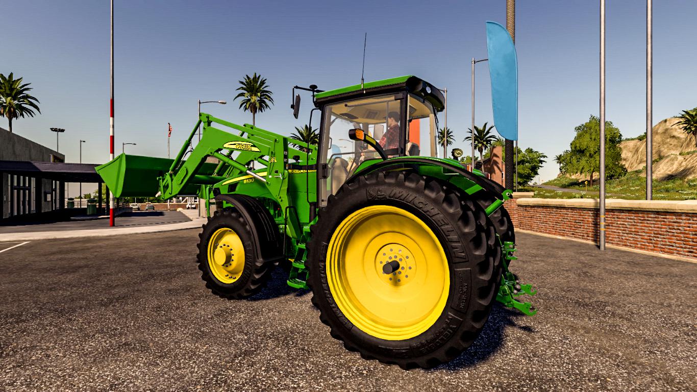 FS19 - John Deere 8030 843 Loader V1.0