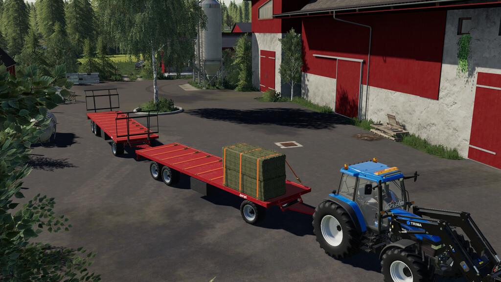 FS19 - Metsjo Bale Trailer V1.0