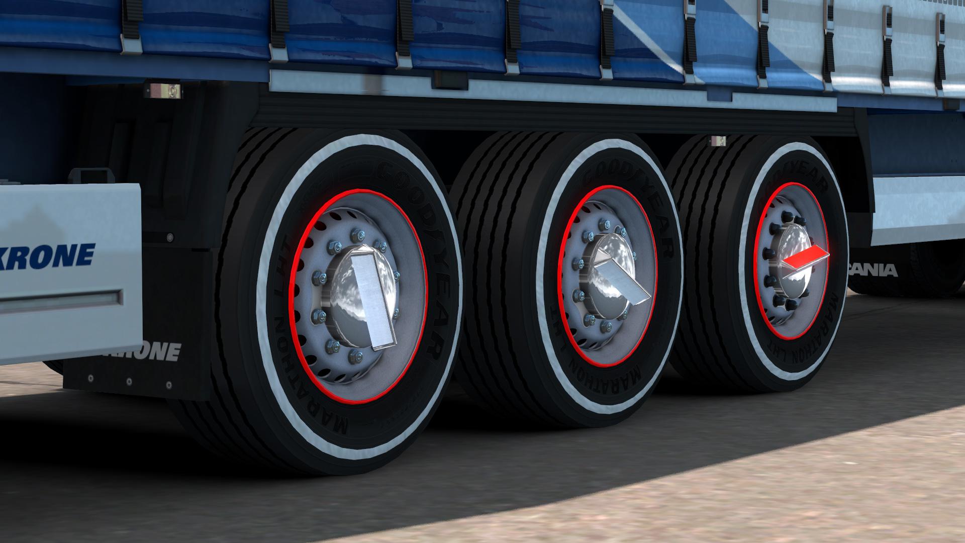 ETS2 - Wheel Accessorys (1.35.X) | Euro Truck Simulator 2 | Mods.club