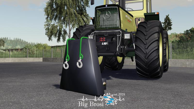 FS19 - 500Kg Eigenbau Gewicht V1.0
