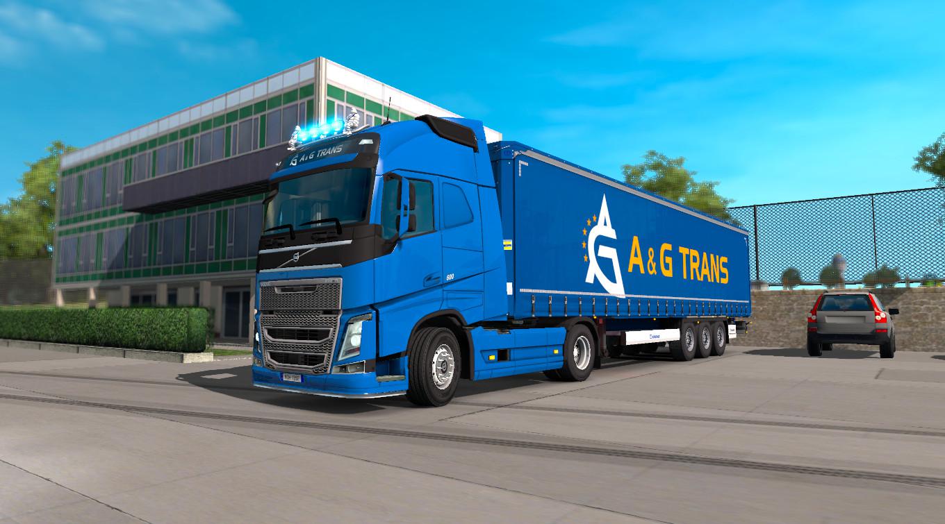 ETS2 - MohSkinner - Combo - A & G Trans V0.4 (1.35.X)