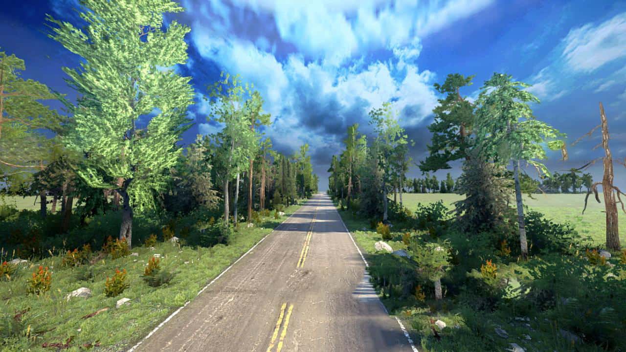 Spintires:Mudrunner - American Flat Grounds 2 Map V1.0
