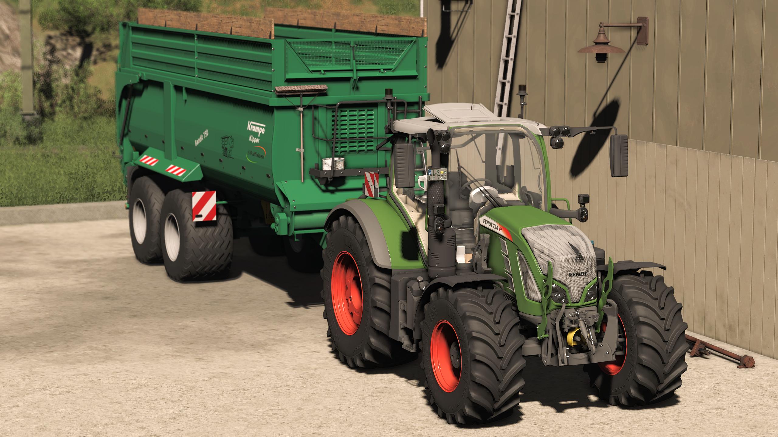 FS19 - Krampe Bandit 750 Trailer V1.0