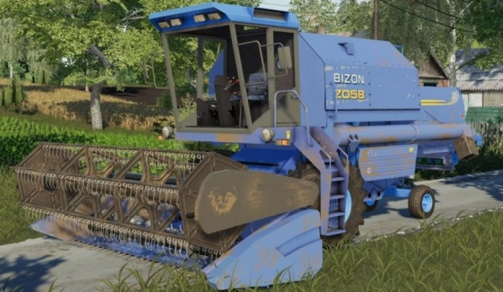 FS19 - Bizon Rekord Z058 Harvester V1.1