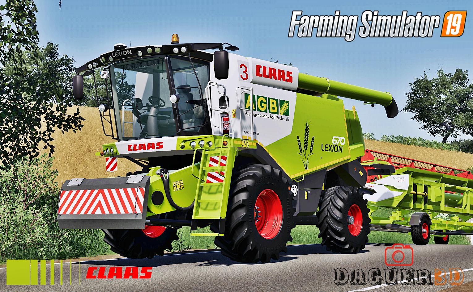 FS19 - Claas Lexion 600 Series (Old Generation) V2.0