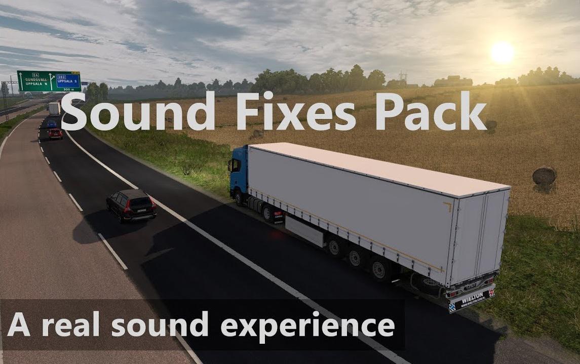 ETS2 - Sound Fixes Pack v19.29 (1.35.X)