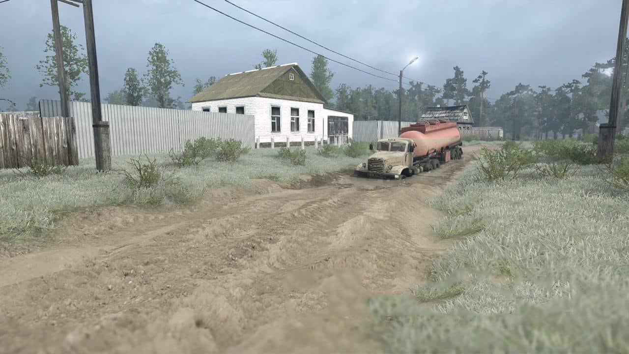 Spintires:Mudrunner - Green Forest Map V1.0