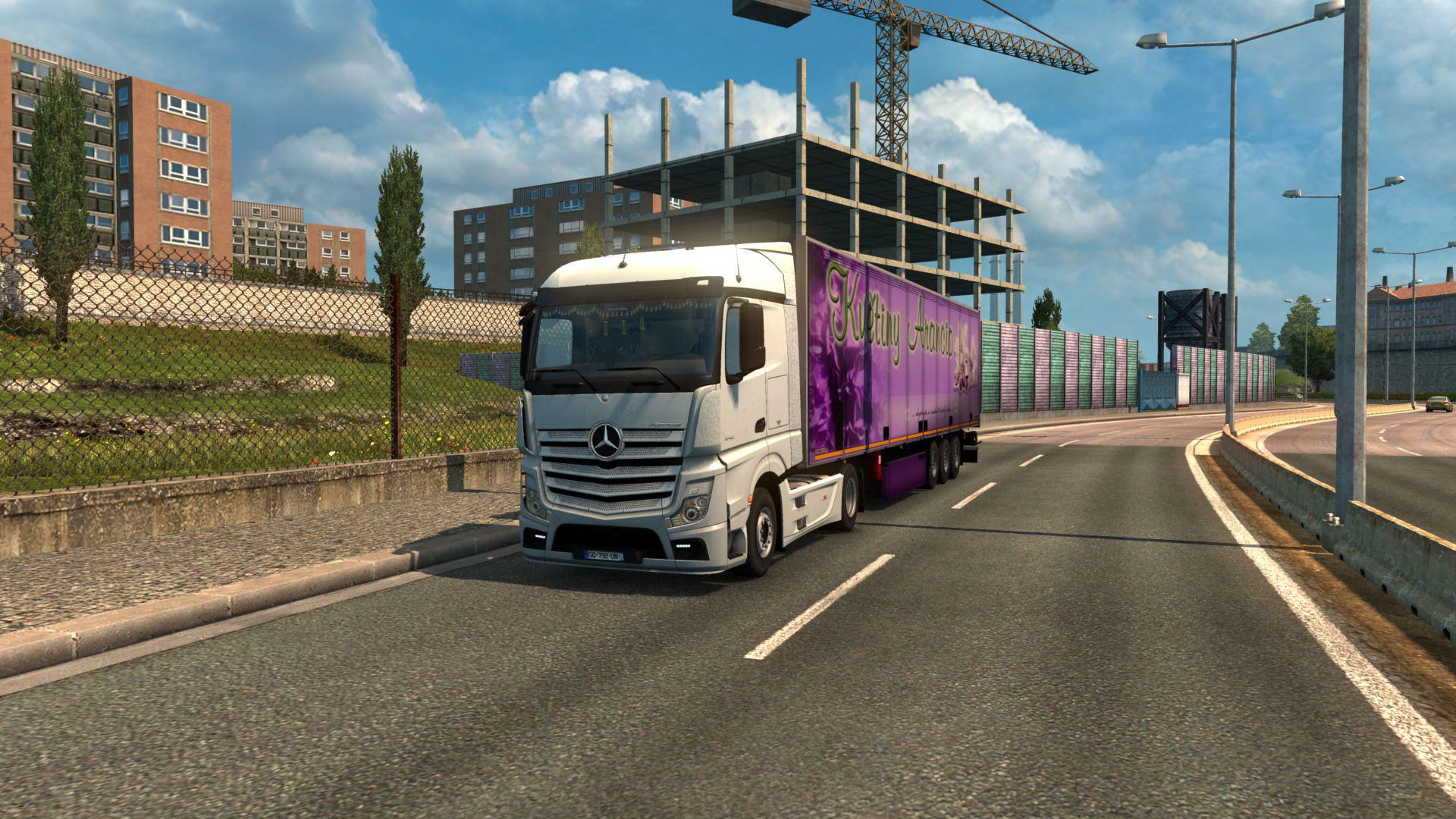 ETS2 - Mercedes Actros MP4 Truck V2.3 (1.38.x) | Euro Truck Simulator 2 ...