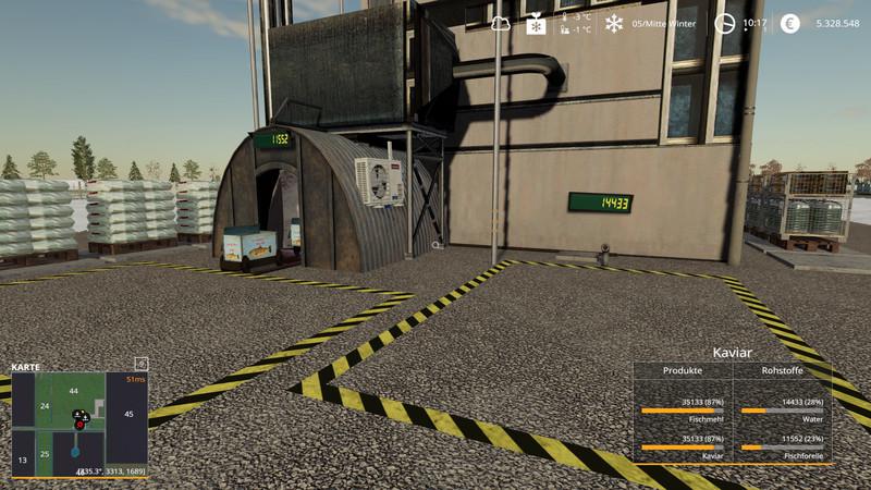 FS19 - Caviar Production V1.0