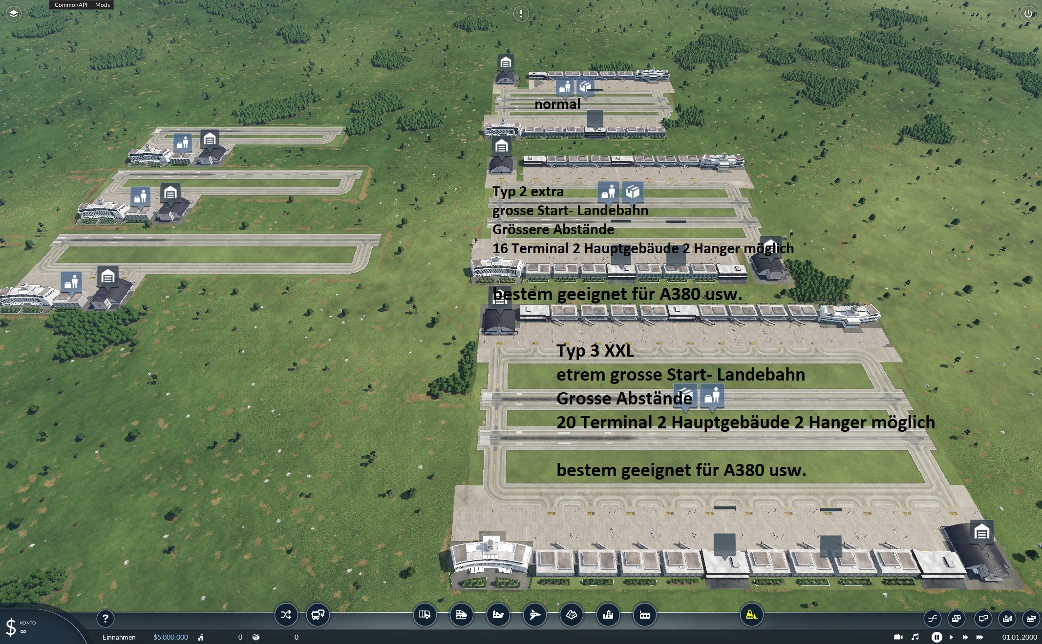 Transport Fever 2 - XXL Large Airport