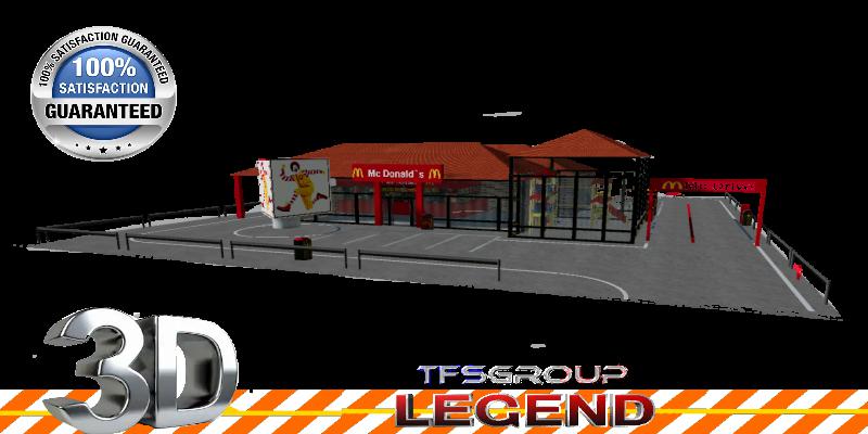 FS19 - Fast Food Mc Donalds V1.0