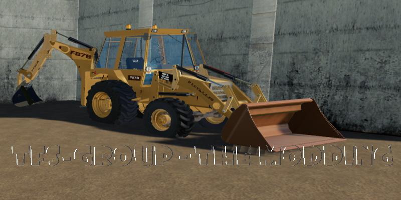 FS19 - Backhoe Fiatallis FB7B V2.0