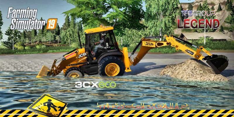 Fs19 Backhoe Loader Jcb 3cx Eco V15 Farming Simulator 19 Modsclub 1110