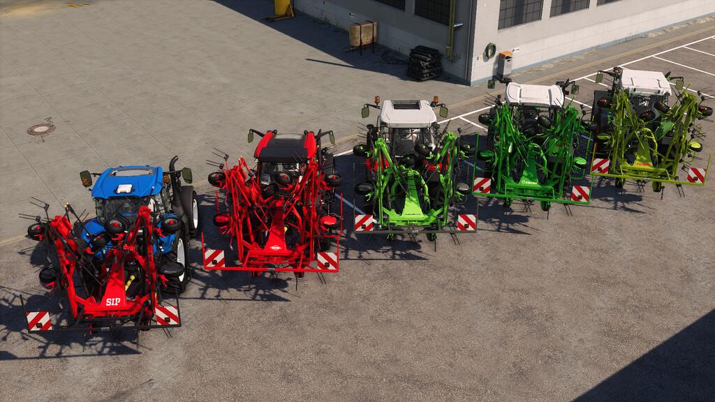 FS19 - Tedders Addon V1