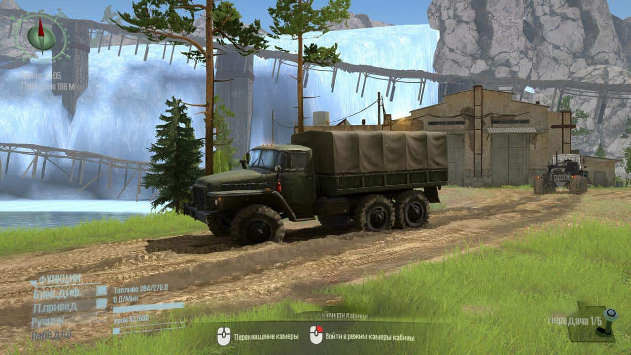 Spintires:Mudrunner - Showing Map of Fantasy Map V1.0