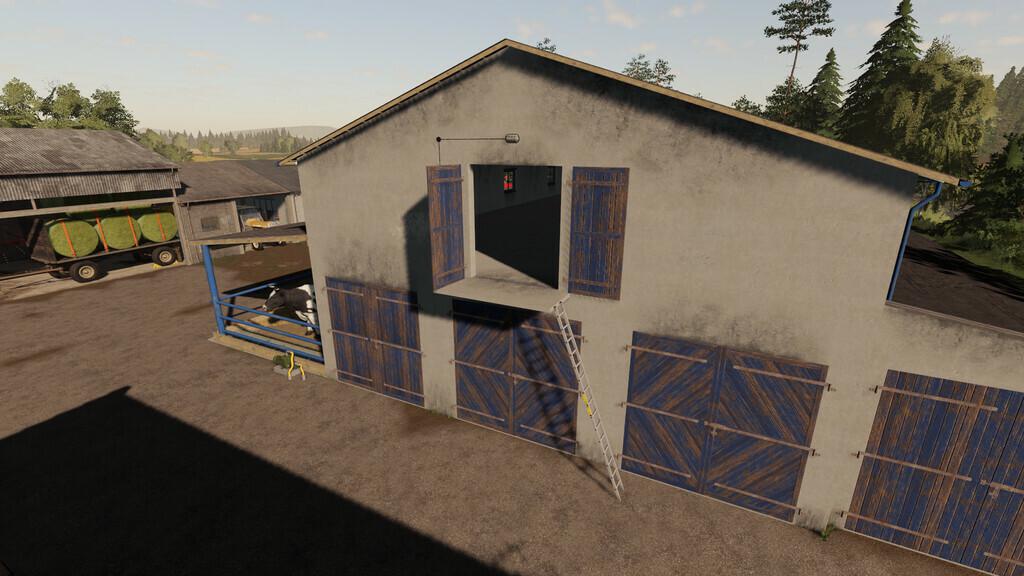 FS19 - Old PGR Cows Barn V1.2 | Farming Simulator 19 | Mods.club