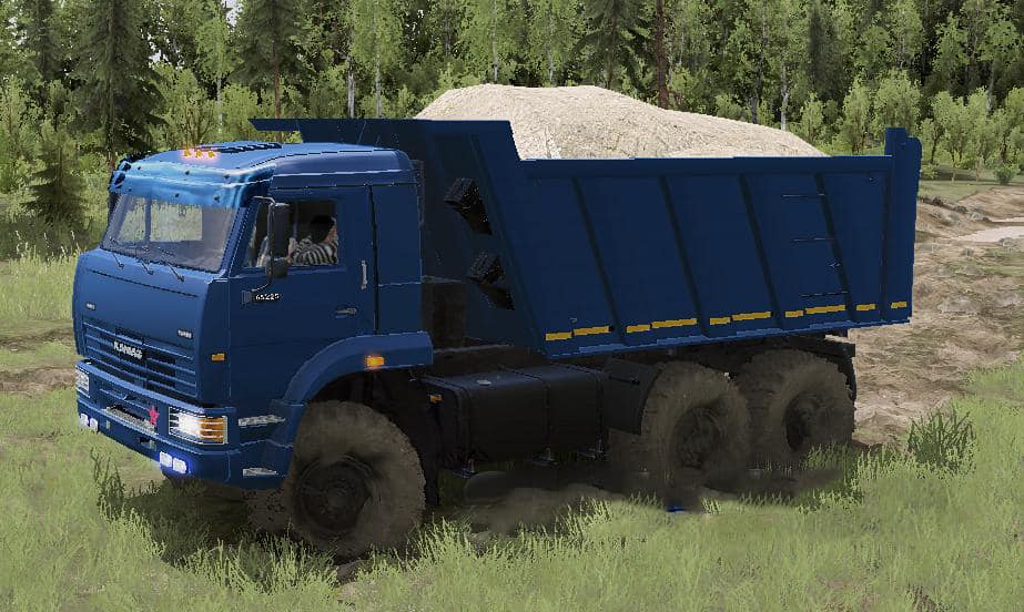 Spintires:Mudrunner - Kamaz Batyr Truck V03.05.21