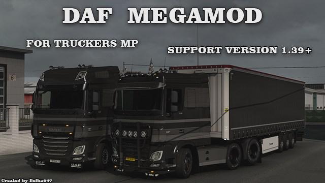 ETS2 - DAF Megamod MP (1.39.x)