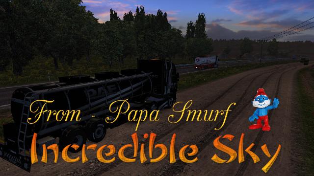 ETS2 - Incredible Sky V1.0 (1.37.x)