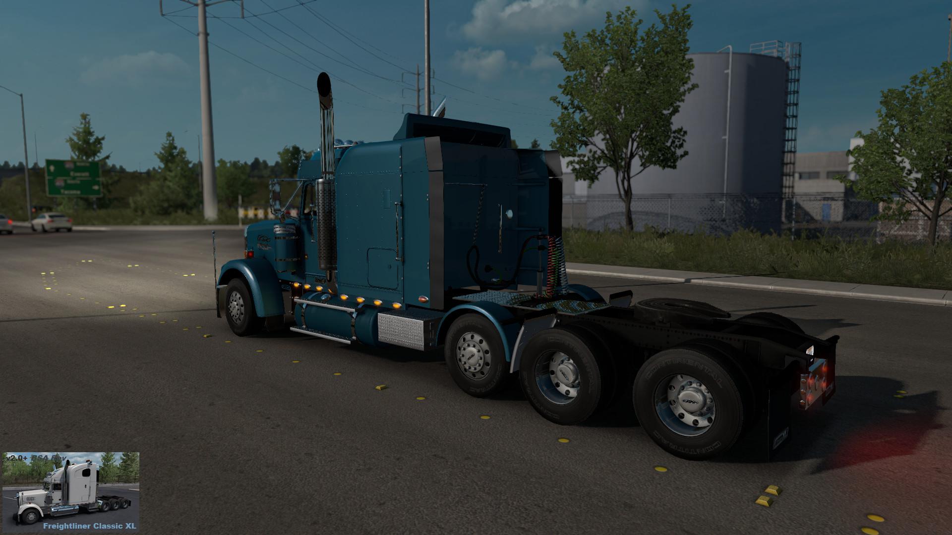 Ats Freightliner Classic Xl Truck V2 138x American Truck Simulator Modsclub