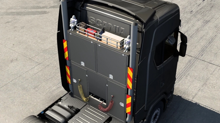 ETS2 - Exhaust with Scania S & R (1.40.x)