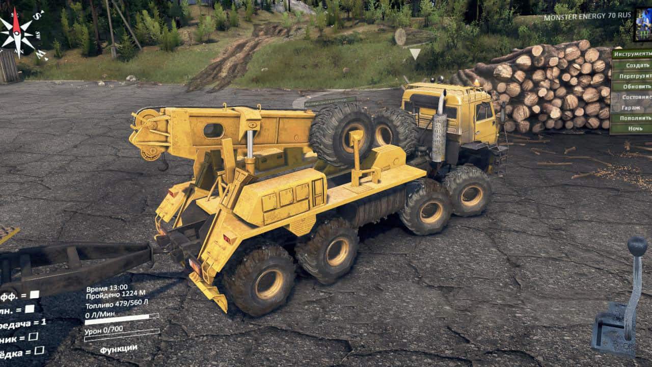 Spintires - Kamaz Polar Forwarder V1.2