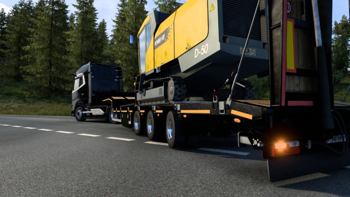 ETS2 - Steerable & Liftable Axles V1.0 (1.41.x)