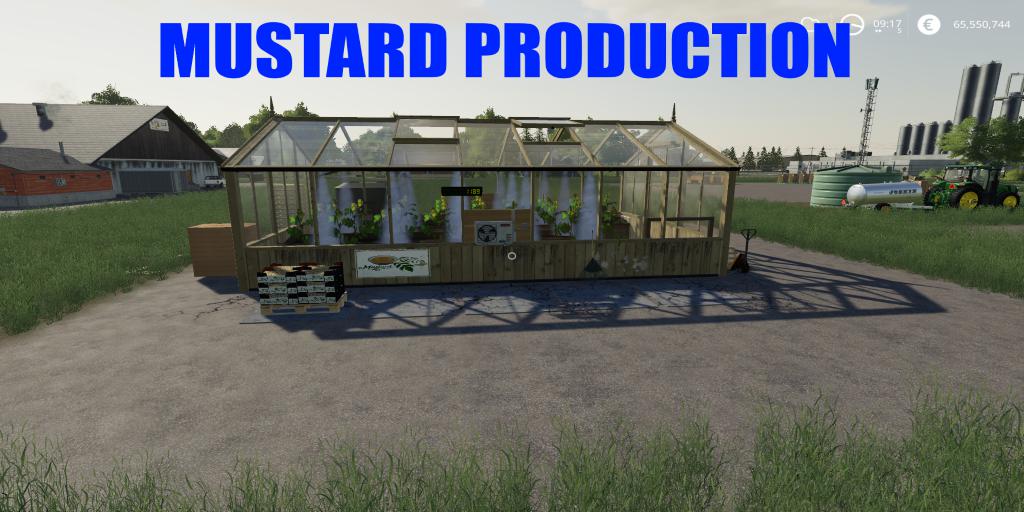 FS19 - Placeable Mustard Production V1.0