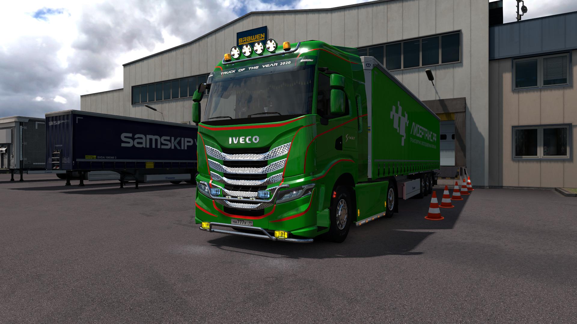 ETS2 Iveco SWay 2020 Truck V1.1 (1.37.x) Euro Truck