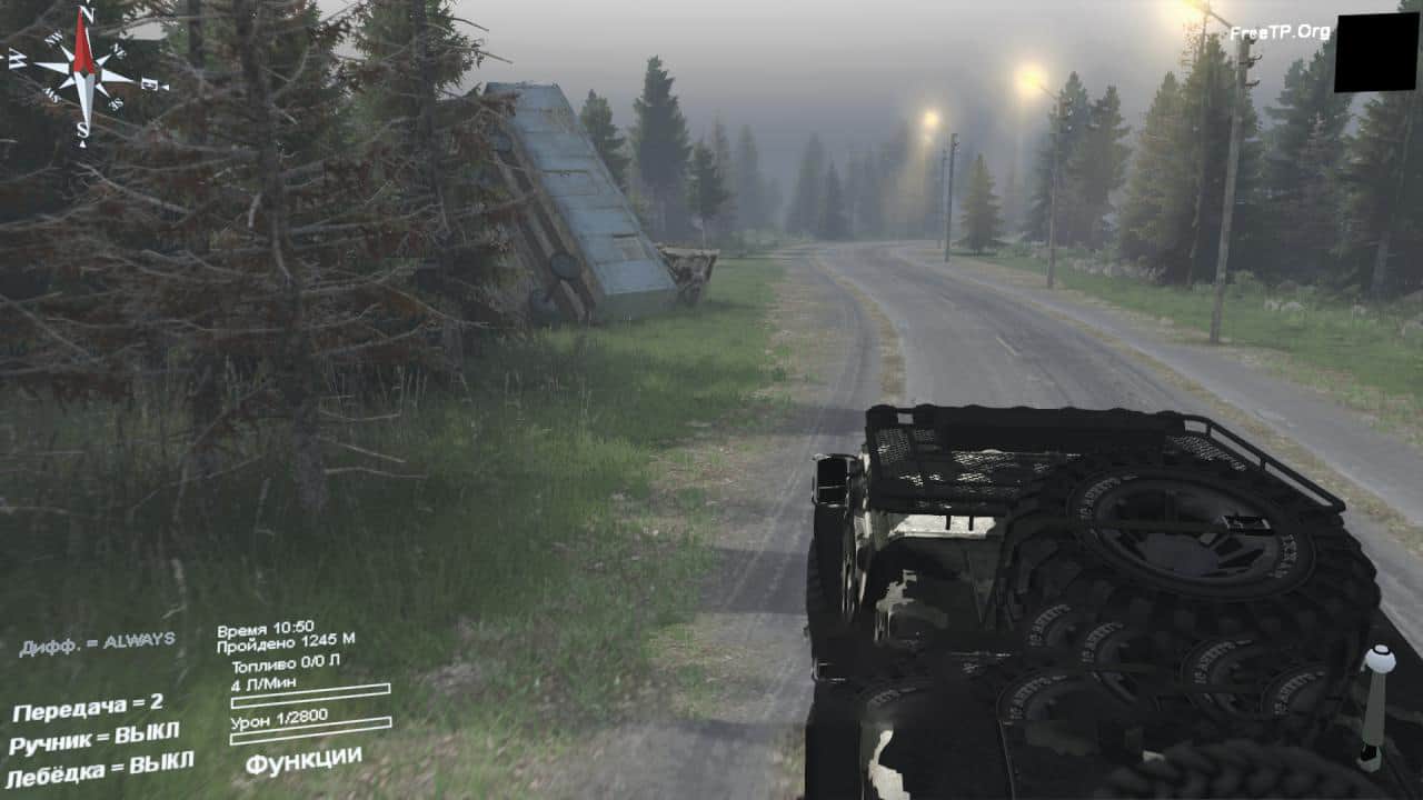 Spintires - For Racing Map V0.0.1