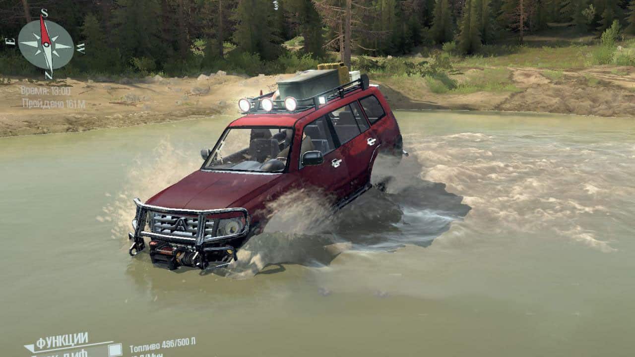 Spintires:Mudrunner - Mitsubishi Pajero Sport Car Mod V1.0