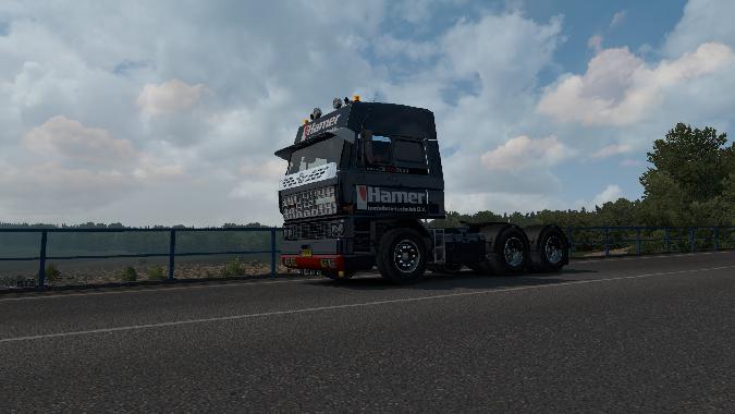ETS2 - Daf F-421 Hamer installatie Skin V0.1 (1.37.x)