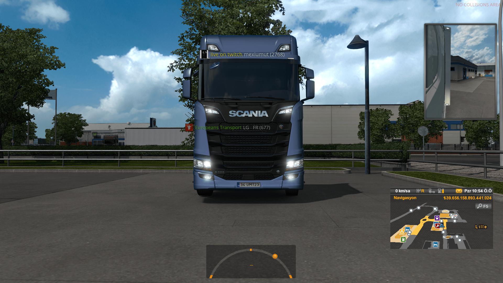 ETS2 - Scania R 2016 Fog Lights (MP) 1.36.x