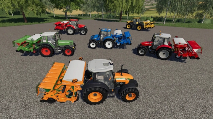 FS19 - Kverneland Optima V for All In-Game Crops V1.0